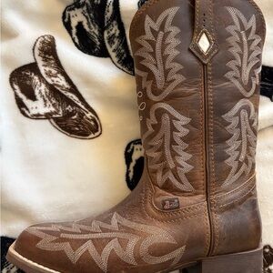 Justin Boots Brown Western Women's Shoes